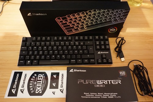 Sharkoon purewriter tkl rgb - tkl,