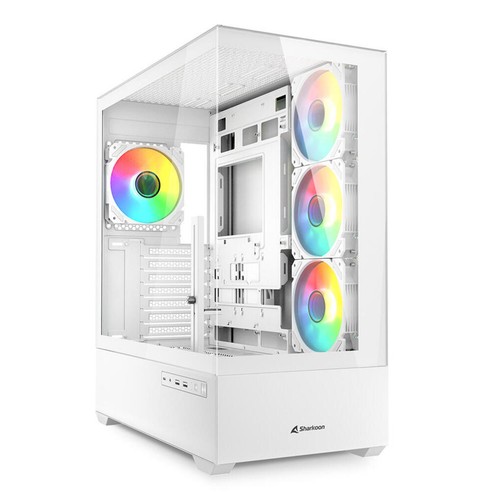 Sharkoon gehäuse ak6 rgb - pc,