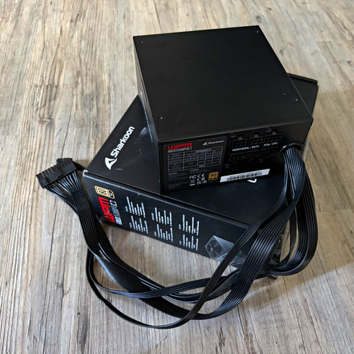 Sharkoon wpm gold zero - gold, 650w
