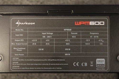 Sharkoon plus wpm600 - 80,