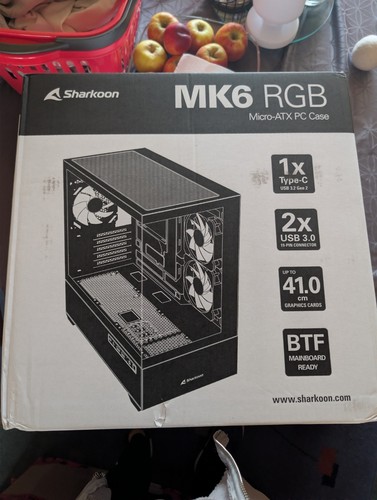 Sharkoon mk6 rgb micro atx - mk6,