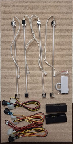 Sharkoon ccfl 2in1 kit rot - sharkoon,