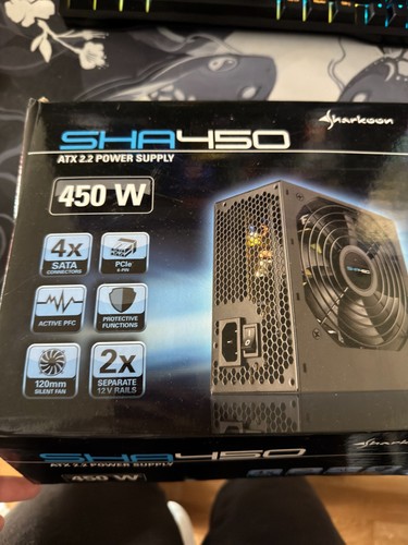 Sharkoon sha450 12eup netzteil - sha450-12eup,